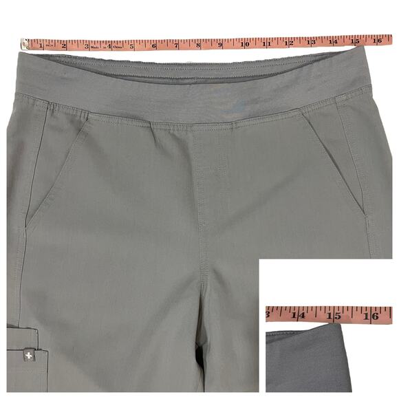 Figs Men's Axim Cargo Scrub Pants - Gray - Small - Picture 2 of 16